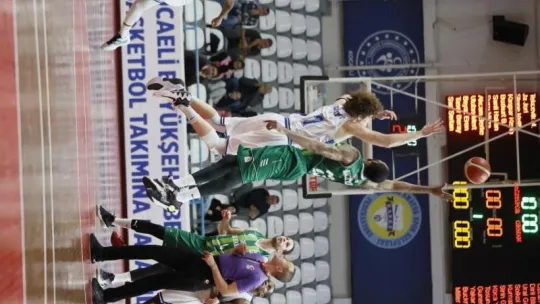 Kağıtspor evinde OGM Ormanspor'a mağlup oldu: 83- 85