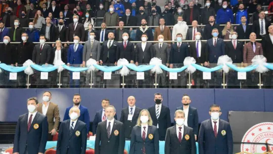 Türkiye Büyükler Karate Şampiyonası'nın açılış seremonisi yapıldı