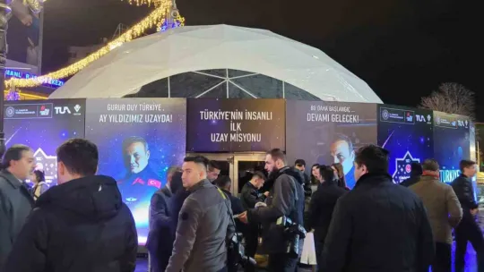 İlk Türk astronot Alper Gezeravcı'nın uzay yolculuğu başladı