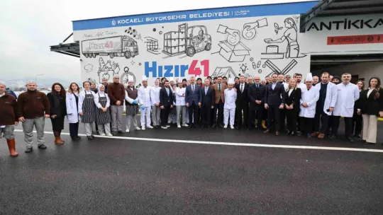 Türkiye'nin en büyük afet mutfağı kuruldu