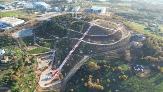 Türkiye'nin en uzunu Kocaeli'ye yapılıyor