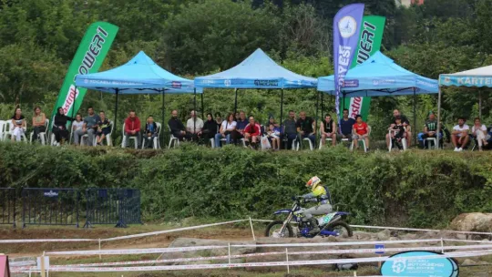 Türkiye Süper Enduro Şampiyonası'nda sporcular nefes kesti