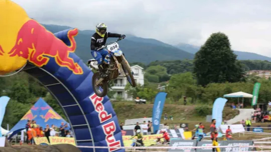 Türkiye Süper Enduro Şampiyonası'nda sporcular nefes kesti