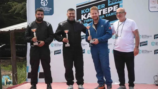 Türkiye Tırmanma Şampiyonası'nda tozu dumana katan sporcular ödüllerine kavuştu