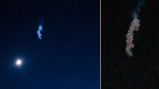 Türkiye'ye gök taşı düştü! Bir çok ilimizden görüldü