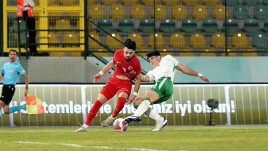 Türkiye U21 yine mağlup oldu: 0-1