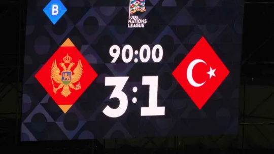 Karadağ'ı bile yenemedik: 3-1