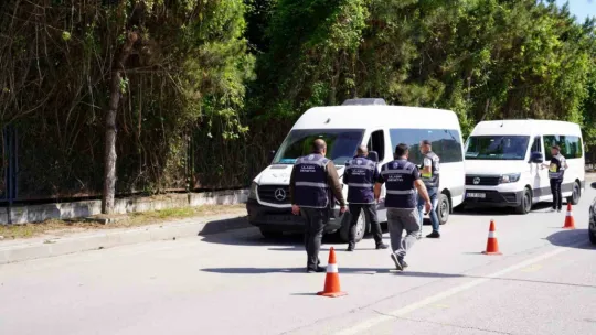 Ulaşım araçlarına sıkı denetim