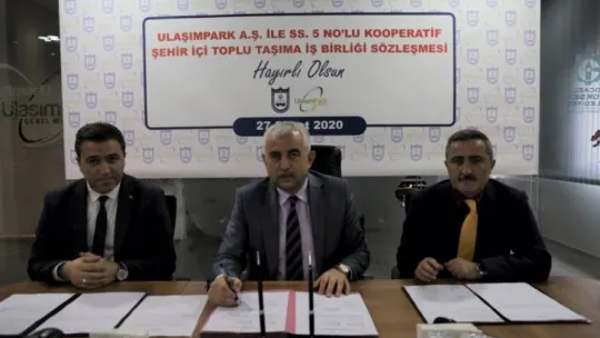 Ulaşımpark'tan 'Ortak Havuz' anlaşması