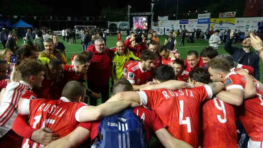 Kocaeli'deki Mini Futbol Dünya Şampiyonası'nda şampiyon belli oldu