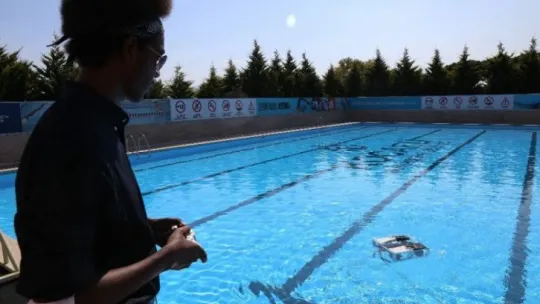 Üniversite öğrencileri insansız su altı aracı tasarladı