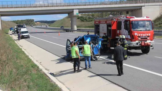 Üniversite yurt kaydı için çıktıkları yol sonları oldu: 2 ölü