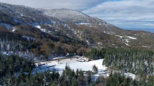 Kartepe'den kış manzarası