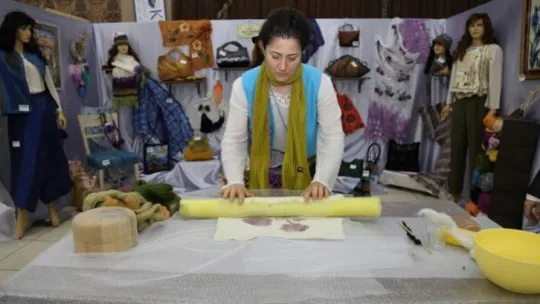 Unutulmaya yüz tutmuş 'keçe' yapımı kursu başladı