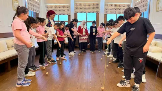 Unutulmaya yüz tutmuş yöresel değerlere çocuklardan yoğun ilgi