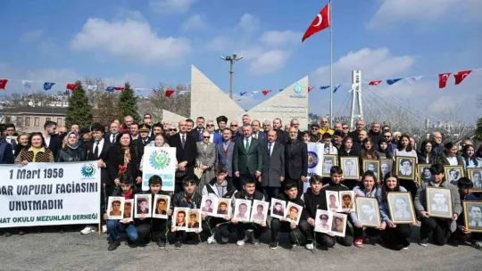 Üsküdar Vapur Faciası şehitleri için anıt yapıldı