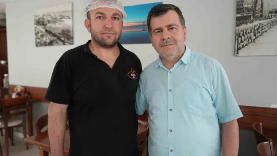 Usta yardımcısı tezgahtarı böyle kurtardı