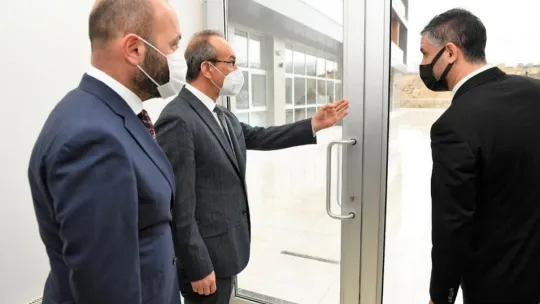 Vali Yavuz'dan Gençlik ve Spor İl Müdürlüğü'ne ziyaret
