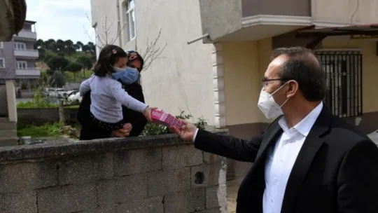 Vali Yavuz devletin şefkatli elini 87 bin aileye uzattı