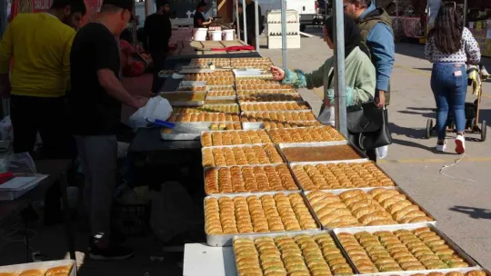 Bu festivalde baklavaya da, kebaba da doyacaksınız