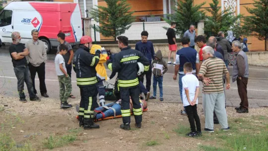 Yağış kazayı beraberinde getirdi!