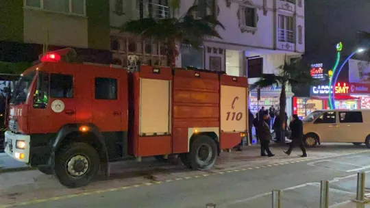 Yangın bankayı açtırdı