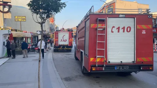Yangın ihbarı paniğe sebep oldu: Gerçek sonradan ortaya çıktı