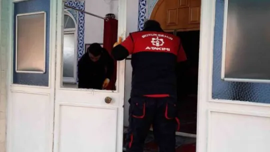 Bahtiyar Cami'nin onarım çalışmaları başladı