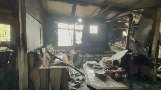 Yaşlı adamın hayatını kaybettiği yangında kahreden detay