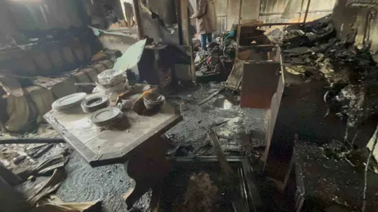 Yaşlı adamın hayatını kaybettiği yangında kahreden detay