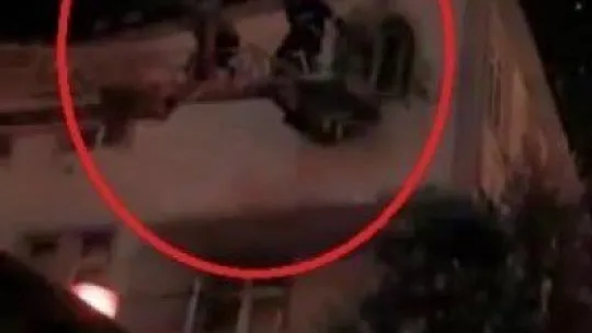 Yangından kurtulan yaşlı kadın o anları anlattı