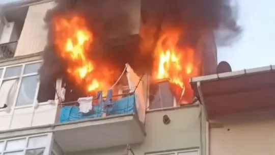 Yangından ölümüne kaçmıştı, o anları anlattı
