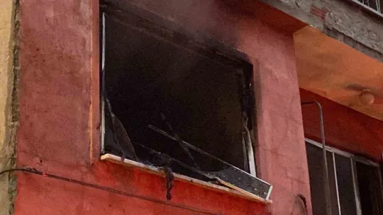 İzmit'te korkutan ev yangını!