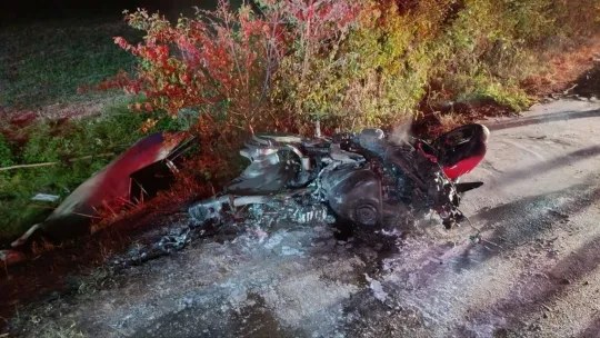 Karasu'da yarış yaparken motosikletler paramparça oldu: 1 ölü