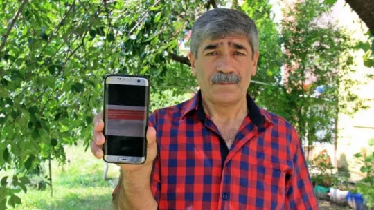 Yaşarken helvasını yedi!