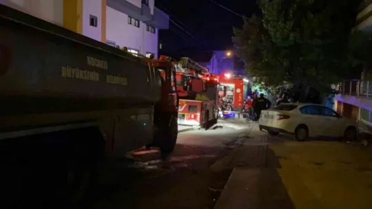 Yaşlı adam ısınmak isterken canından oluyordu
