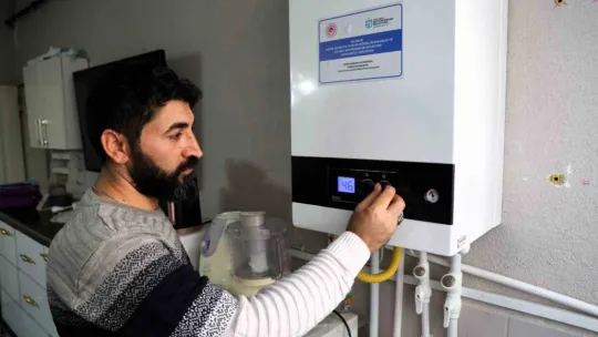 Yaşlı çift doğal gazla tanıştı: Hayal bile edemiyorduk