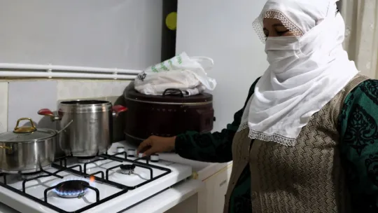 Yaşlı çift doğal gazla tanıştı: Hayal bile edemiyorduk