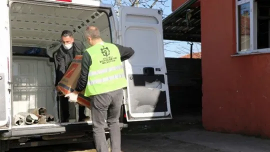 Yaşlı çifte belediye sahip çıktı!