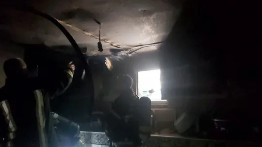 Yaşlı çiftin unutkanlığı yangına sebep oldu