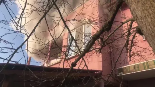 Kartepe'de korkutan yangın!