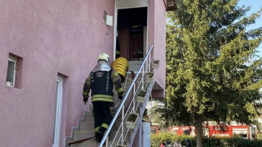 Kartepe'de korkutan yangın!