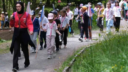 Diriliş Kampı'nda doğayla buluştular