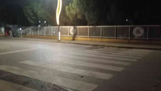 Yaya geçidinde dehşet!