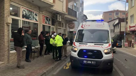 Yaya geçidinde yayaya aracın çarptı