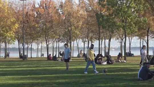 Yaz günlerini aratmayan sıcaklık