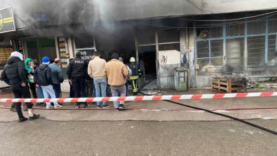 Körfez'de korkutan yangın!