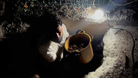 Yerin 2,5 metre altındaki 7 günlük esaret böyle sonlandı