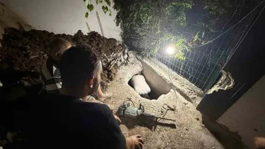 Yerin 2,5 metre altındaki 7 günlük esaret böyle sonlandı