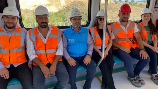 Yerli ve milli sürücüsüz vagon raylara indi